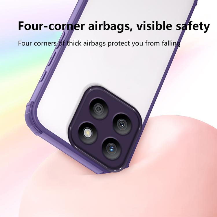 For Honor X8b Four Corners Shield Shockproof TPU Hybrid PC Phone Case