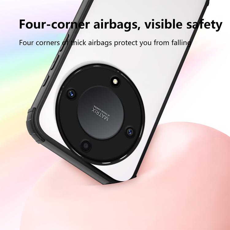 For Honor X9a / X40 / Magic5 Lite Four Corners Shield Shockproof TPU Hybrid PC Phone Case