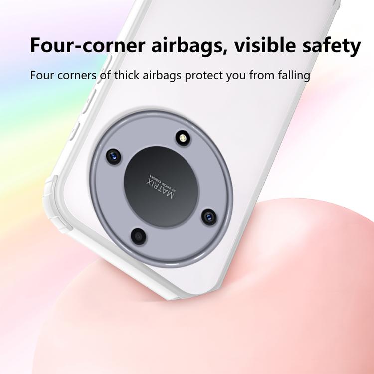 For Honor X9a / X40 / Magic5 Lite Four Corners Shield Shockproof TPU Hybrid PC Phone Case