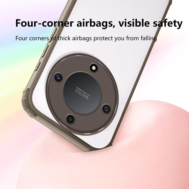 For Honor X9a / X40 / Magic5 Lite Four Corners Shield Shockproof TPU Hybrid PC Phone Case