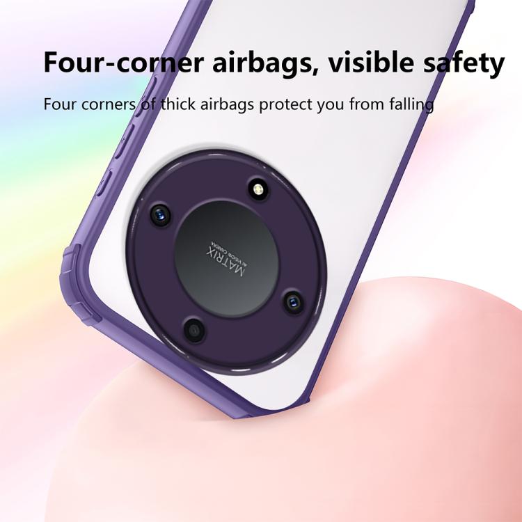For Honor X9a / X40 / Magic5 Lite Four Corners Shield Shockproof TPU Hybrid PC Phone Case