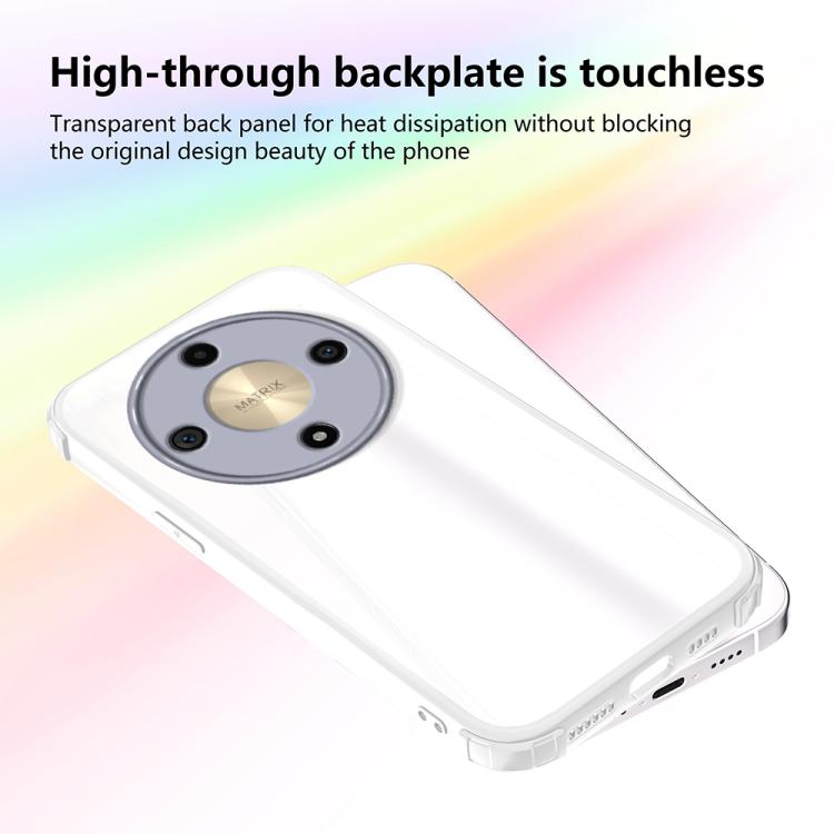 For Honor X9b / X50 / Magic6 Lite 5G Four Corners Shield Shockproof TPU Hybrid PC Phone Case