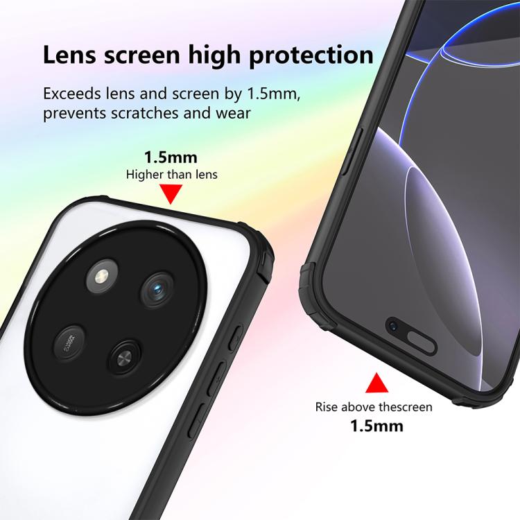 For Honor X9c / Magic7 Lite 5G Four Corners Shield Shockproof TPU Hybrid PC Phone Case