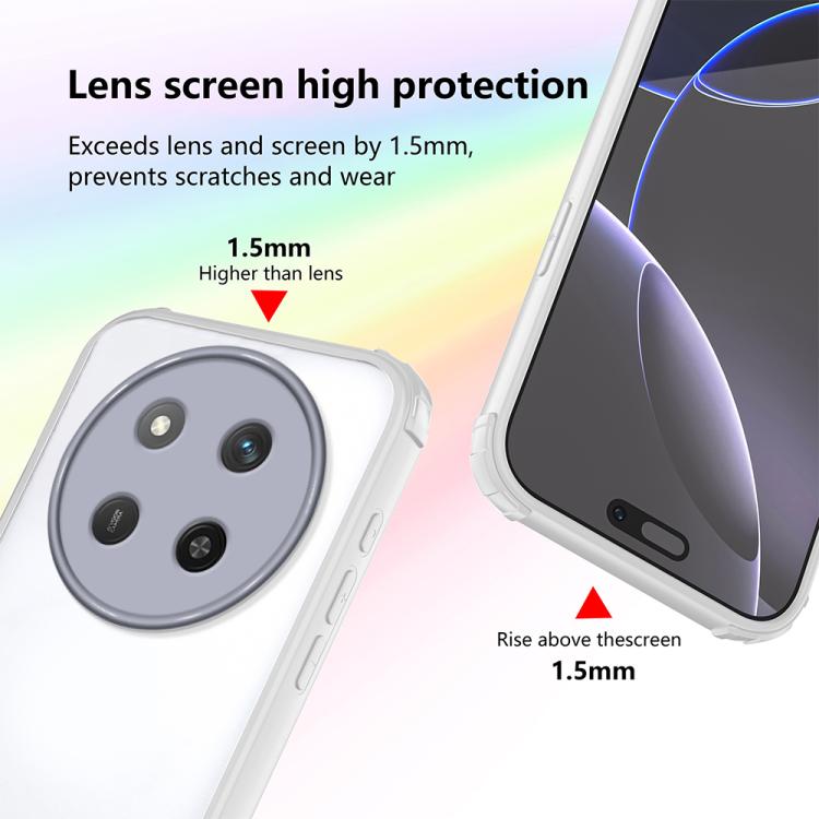 For Honor X9c / Magic7 Lite 5G Four Corners Shield Shockproof TPU Hybrid PC Phone Case