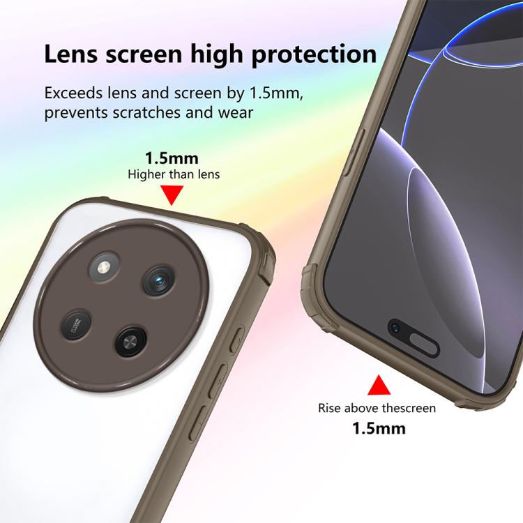 For Honor X9c / Magic7 Lite 5G Four Corners Shield Shockproof TPU Hybrid PC Phone Case