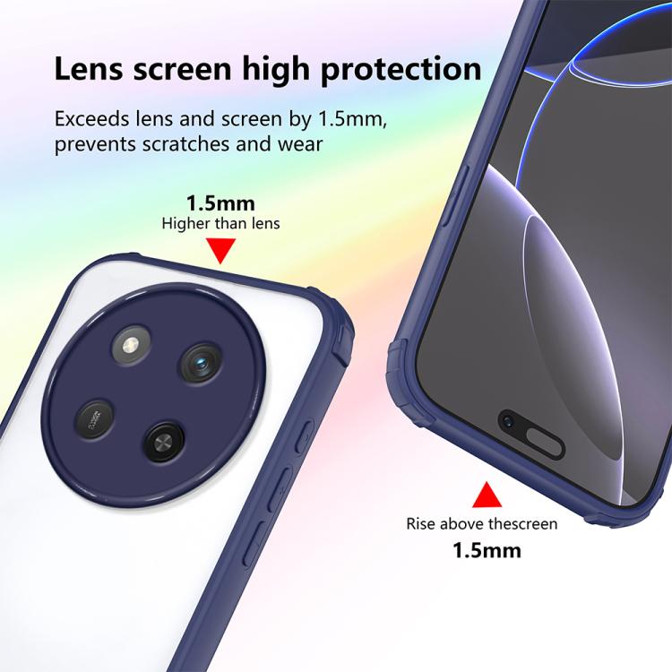 For Honor X9c / Magic7 Lite 5G Four Corners Shield Shockproof TPU Hybrid PC Phone Case