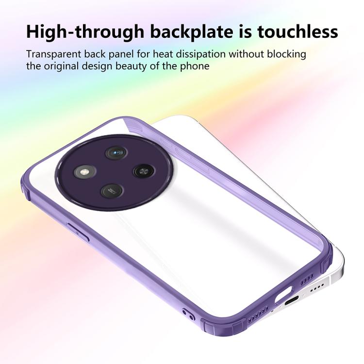 For Honor X9c / Magic7 Lite 5G Four Corners Shield Shockproof TPU Hybrid PC Phone Case