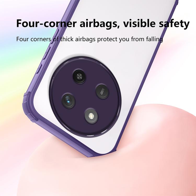 For Honor X9c / Magic7 Lite 5G Four Corners Shield Shockproof TPU Hybrid PC Phone Case