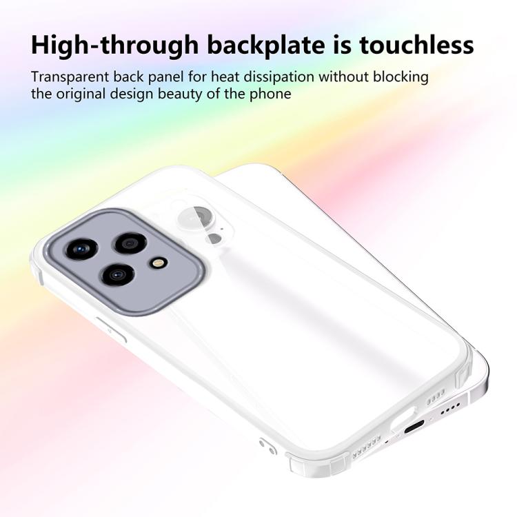 For Honor 200 Lite Global Four Corners Shield Shockproof TPU Hybrid PC Phone Case