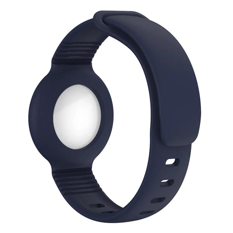 For AirTag 2nd Gen / AirTag 1st Gen xDfind Breathable Silicone Band Style Anti-lost Tracker Protective Cover