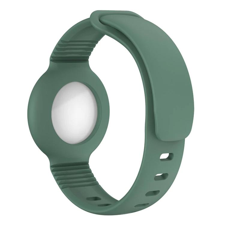 For AirTag 2nd Gen / AirTag 1st Gen xDfind Breathable Silicone Band Style Anti-lost Tracker Protective Cover