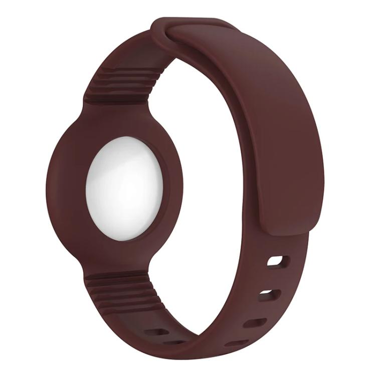 For AirTag 2nd Gen / AirTag 1st Gen xDfind Breathable Silicone Band Style Anti-lost Tracker Protective Cover