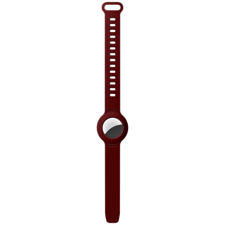 For AirTag 2nd Gen / AirTag 1st Gen xDfind Breathable Silicone Band Style Anti-lost Tracker Protective Cover