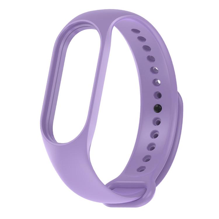 For Xiaomi Smart Band 10 / 9 / 8 xDfind Solid Color Integrated Cover Silicone Watch Band