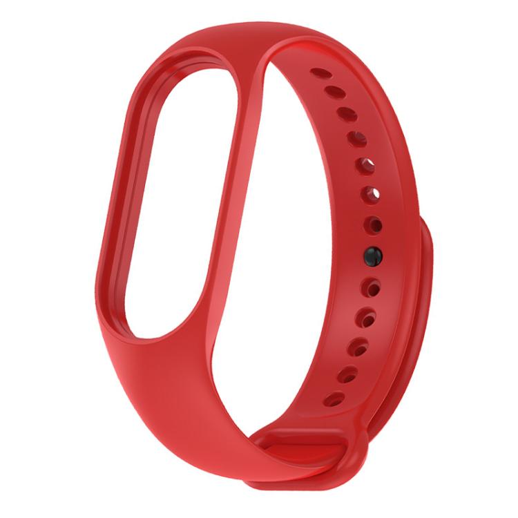 For Xiaomi Smart Band 10 / 9 / 8 xDfind Solid Color Integrated Cover Silicone Watch Band