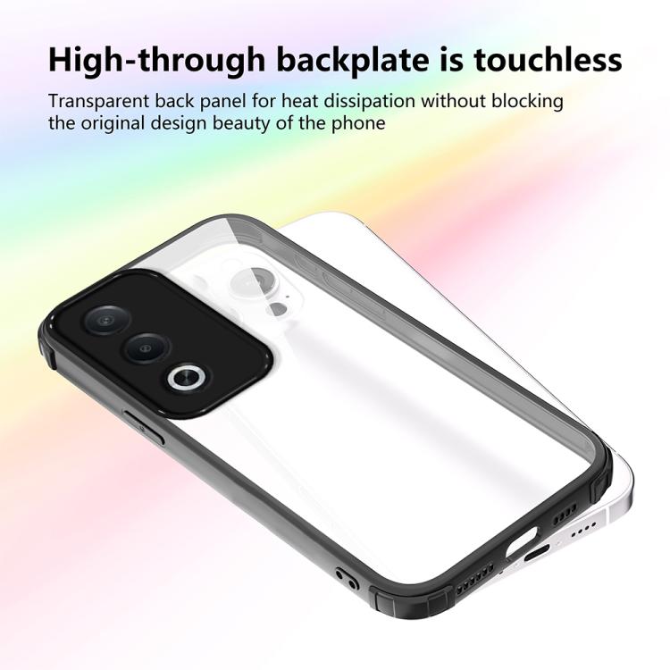 For OPPO A3 Pro 5G India Four Corners Shield Shockproof TPU Hybrid PC Phone Case