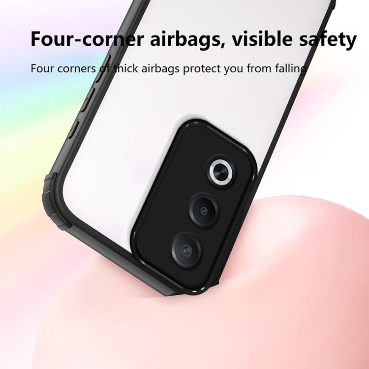 For OPPO A3 Pro 5G India Four Corners Shield Shockproof TPU Hybrid PC Phone Case