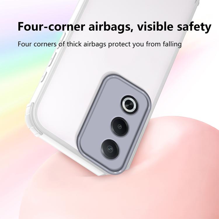 For OPPO A3 Pro 5G India Four Corners Shield Shockproof TPU Hybrid PC Phone Case