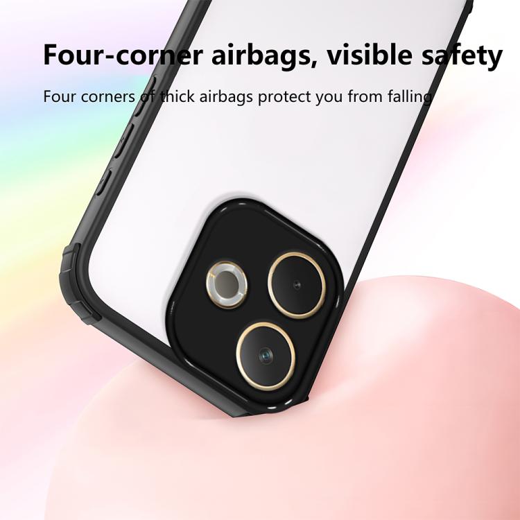 For OPPO A5 Pro 5G Global Four Corners Shield Shockproof TPU Hybrid PC Phone Case