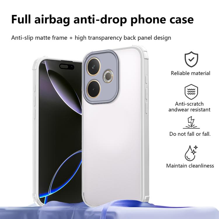 For OPPO A5 Pro 5G Global Four Corners Shield Shockproof TPU Hybrid PC Phone Case