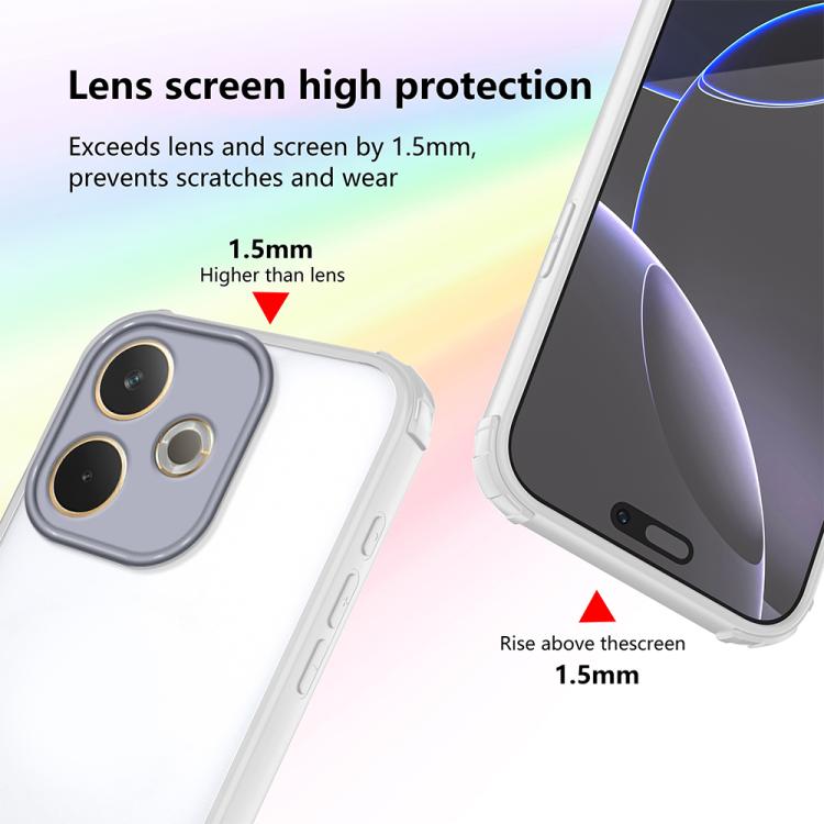 For OPPO A5 Pro 5G Global Four Corners Shield Shockproof TPU Hybrid PC Phone Case