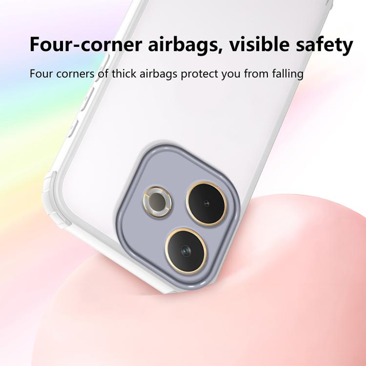 For OPPO A5 Pro 5G Global Four Corners Shield Shockproof TPU Hybrid PC Phone Case