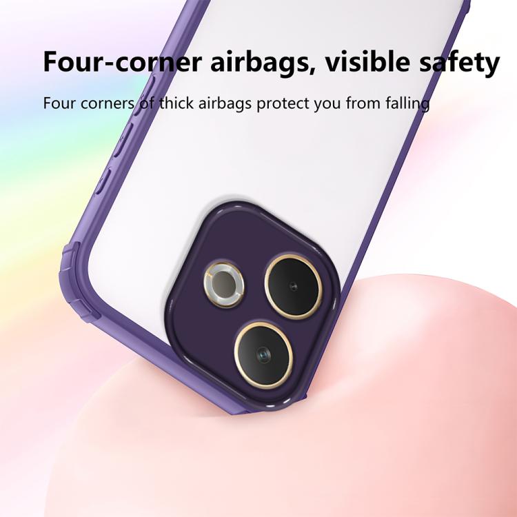 For OPPO A5 Pro 5G Global Four Corners Shield Shockproof TPU Hybrid PC Phone Case