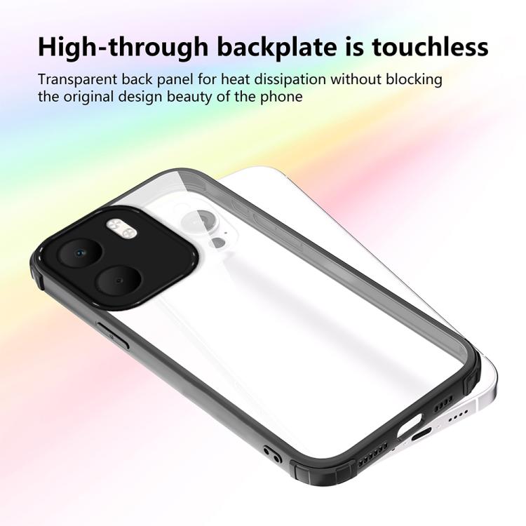 For OPPO A5x 4G / 5G Four Corners Shield Shockproof TPU Hybrid PC Phone Case