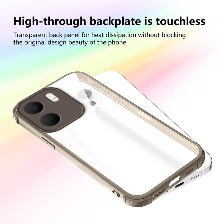 For OPPO A5x 4G / 5G Four Corners Shield Shockproof TPU Hybrid PC Phone Case