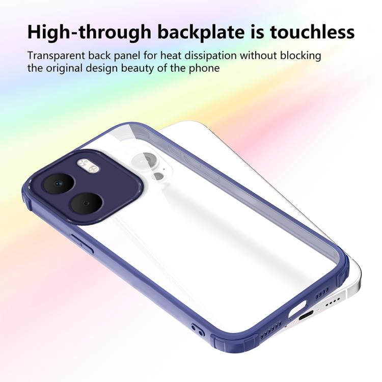 For OPPO A5x 4G / 5G Four Corners Shield Shockproof TPU Hybrid PC Phone Case