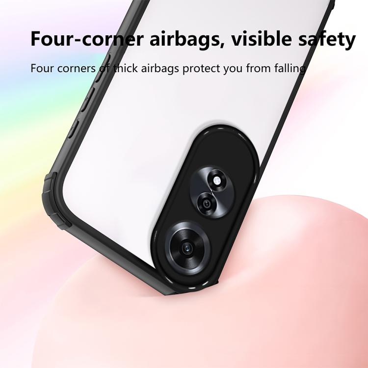 For OPPO A60 4G Four Corners Shield Shockproof TPU Hybrid PC Phone Case