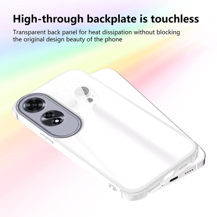 For OPPO A60 4G Four Corners Shield Shockproof TPU Hybrid PC Phone Case