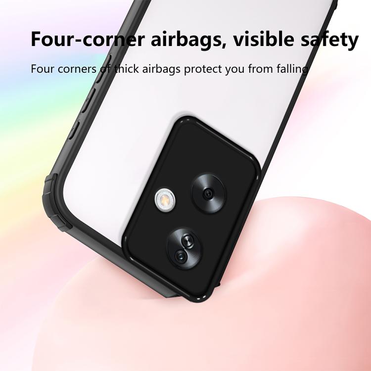 For OPPO A79 5G Global Four Corners Shield Shockproof TPU Hybrid PC Phone Case