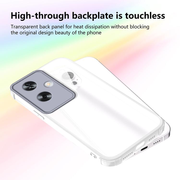For OPPO A79 5G Global Four Corners Shield Shockproof TPU Hybrid PC Phone Case