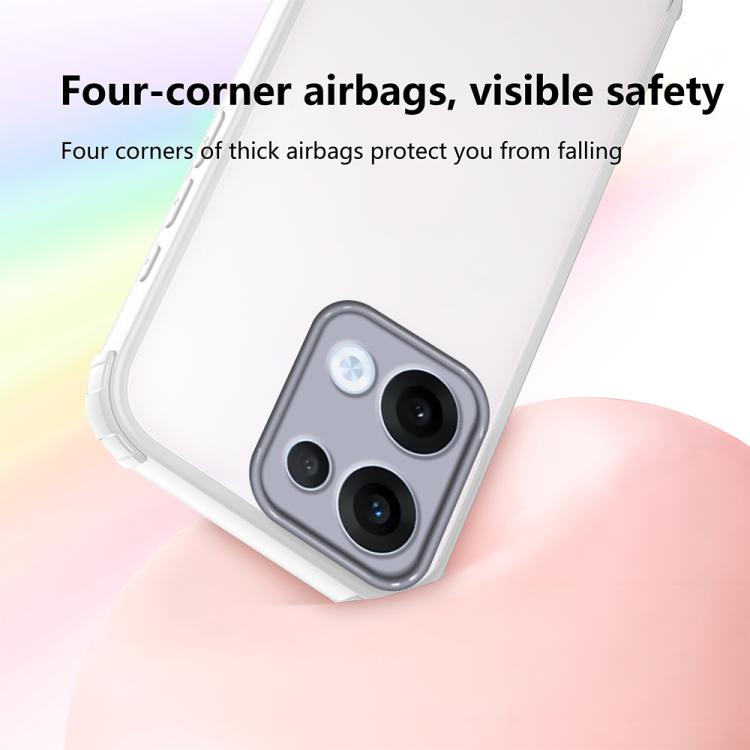 For OPPO F31 5G / A6 Pro 5G Global Four Corners Shield Shockproof TPU Hybrid PC Phone Case