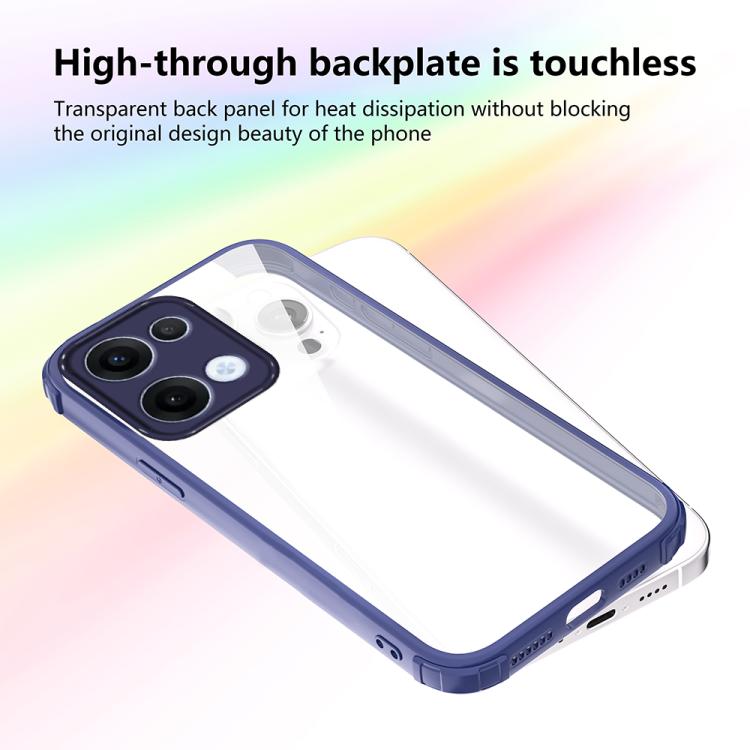 For OPPO F31 5G / A6 Pro 5G Global Four Corners Shield Shockproof TPU Hybrid PC Phone Case
