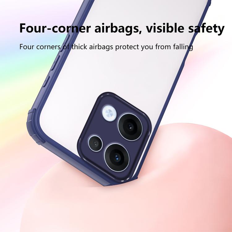For OPPO F31 5G / A6 Pro 5G Global Four Corners Shield Shockproof TPU Hybrid PC Phone Case
