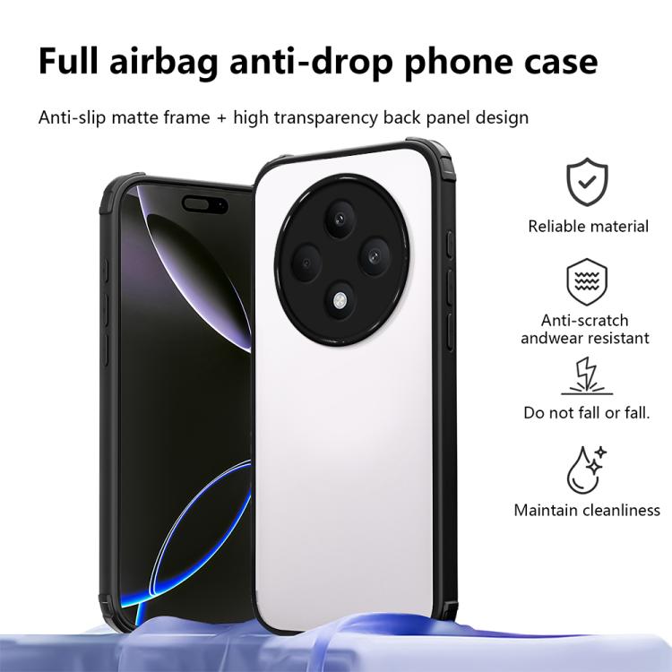 For OPPO Reno12 F 5G / F27 5G Four Corners Shield Shockproof TPU Hybrid PC Phone Case