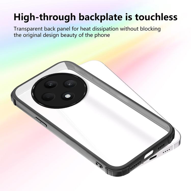 For OPPO Reno12 F 5G / F27 5G Four Corners Shield Shockproof TPU Hybrid PC Phone Case