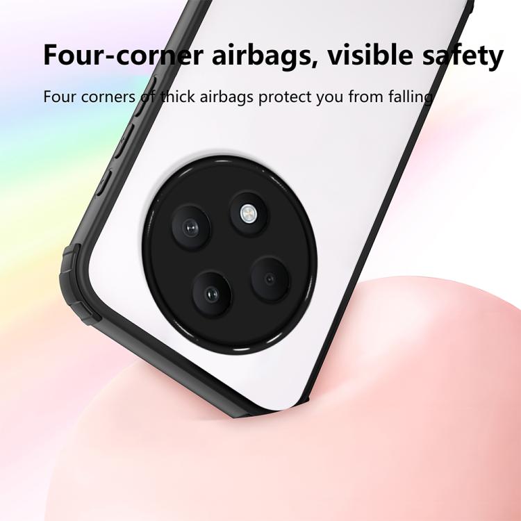 For OPPO Reno12 F 5G / F27 5G Four Corners Shield Shockproof TPU Hybrid PC Phone Case