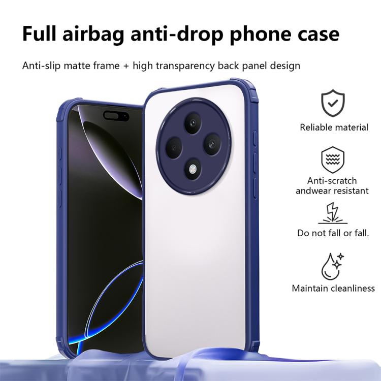 For OPPO Reno12 F 5G / F27 5G Four Corners Shield Shockproof TPU Hybrid PC Phone Case