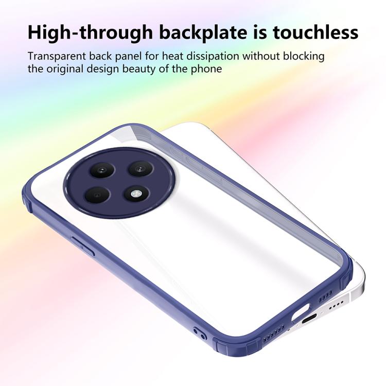 For OPPO Reno12 F 5G / F27 5G Four Corners Shield Shockproof TPU Hybrid PC Phone Case