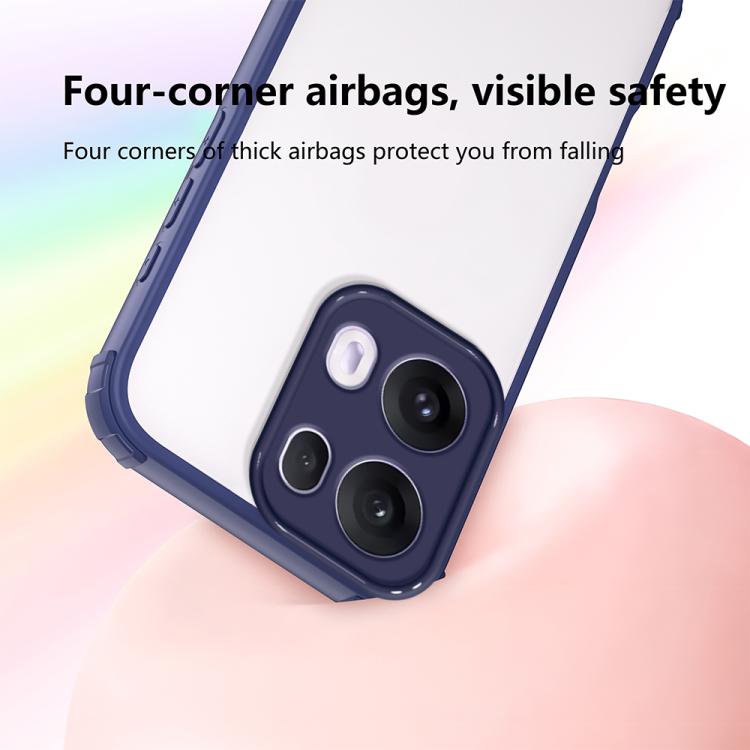 For OPPO Reno13 Pro Global Four Corners Shield Shockproof TPU Hybrid PC Phone Case
