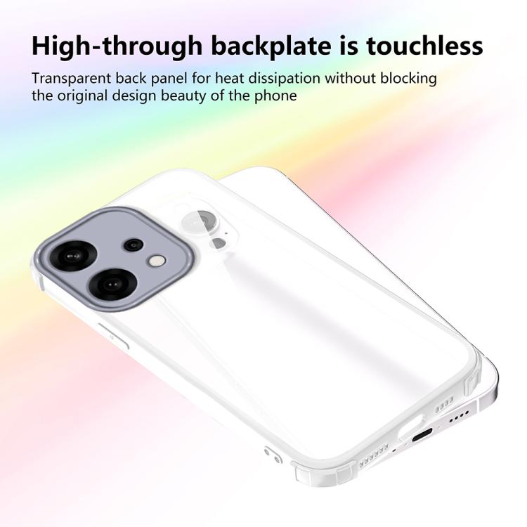For OPPO Reno14 Global Four Corners Shield Shockproof TPU Hybrid PC Phone Case