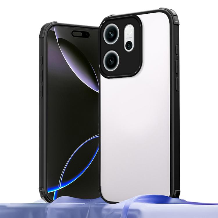 For OPPO Reno14 F 5G Four Corners Shield Shockproof TPU Hybrid PC Phone Case
