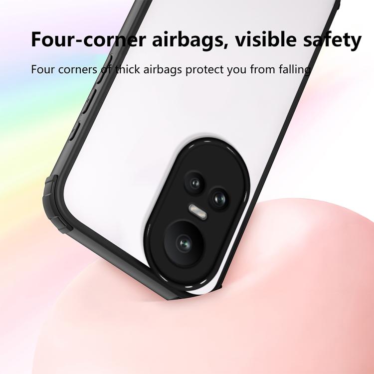 For OPPO Reno10 / Reno10 Pro Global Four Corners Shield Shockproof TPU Hybrid PC Phone Case