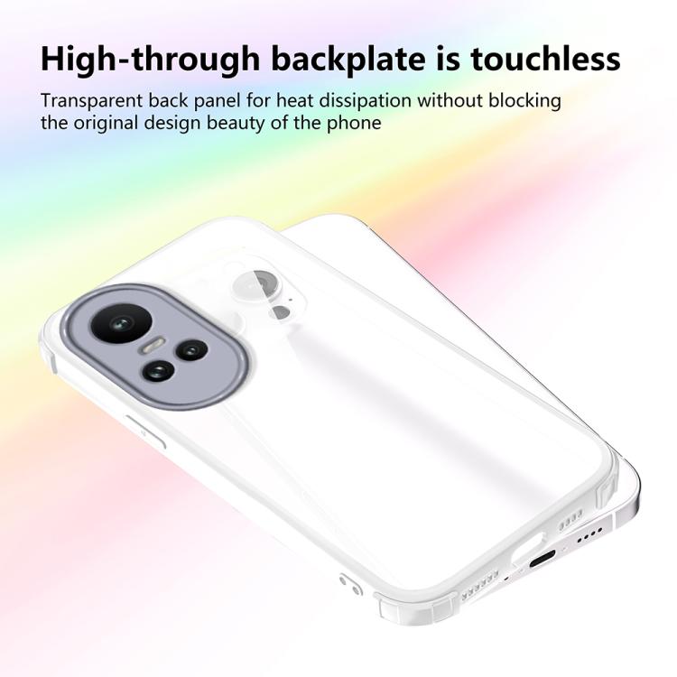 For OPPO Reno10 / Reno10 Pro Global Four Corners Shield Shockproof TPU Hybrid PC Phone Case
