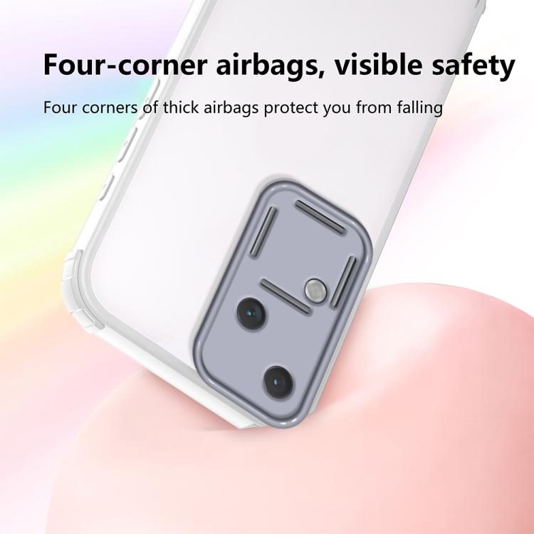 For vivo S18 / S18 Pro Four Corners Shield Shockproof TPU Hybrid PC Phone Case