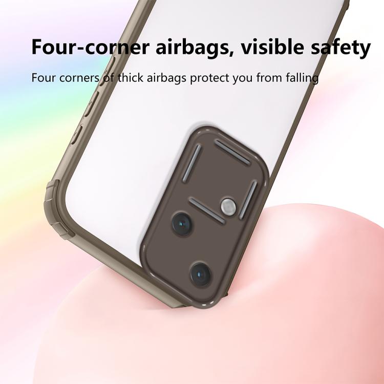 For vivo S18 / S18 Pro Four Corners Shield Shockproof TPU Hybrid PC Phone Case