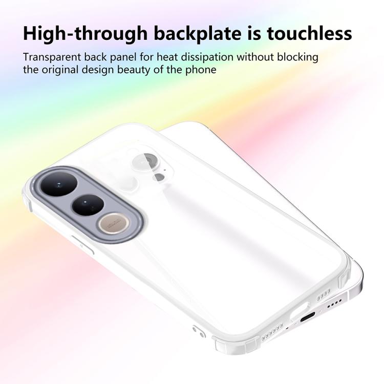 For vivo V50 Lite 4G / 5G Four Corners Shield Shockproof TPU Hybrid PC Phone Case